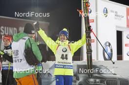 03.12.2016, Oestersund, Sweden, (SWE): Fredrik Lindstroem (SWE) - IBU world cup biathlon, sprint men, Oestersund (SWE). www.nordicfocus.com. © Manzoni/NordicFocus. Every downloaded picture is fee-liable.