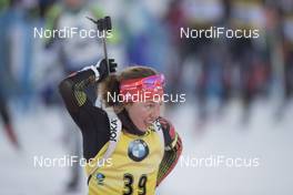 03.12.2016, Oestersund, Sweden, (SWE): Laura Dahlmeier (GER) - IBU world cup biathlon, sprint women, Oestersund (SWE). www.nordicfocus.com. © Manzoni/NordicFocus. Every downloaded picture is fee-liable.