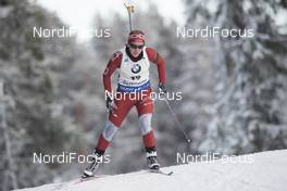 03.12.2016, Oestersund, Sweden, (SWE): Baiba Bendika (LAT) - IBU world cup biathlon, sprint women, Oestersund (SWE). www.nordicfocus.com. © Manzoni/NordicFocus. Every downloaded picture is fee-liable.