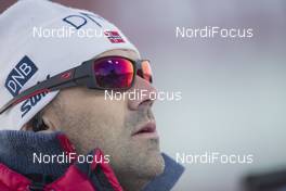 03.12.2016, Oestersund, Sweden, (SWE): Siegfried Mazet (FRA) coach team Norway - IBU world cup biathlon, sprint women, Oestersund (SWE). www.nordicfocus.com. © Manzoni/NordicFocus. Every downloaded picture is fee-liable.