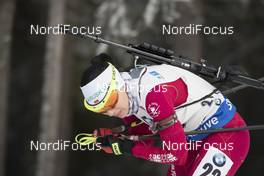 03.12.2016, Oestersund, Sweden, (SWE): Darya Yurkevich (BLR) - IBU world cup biathlon, sprint women, Oestersund (SWE). www.nordicfocus.com. © Manzoni/NordicFocus. Every downloaded picture is fee-liable.