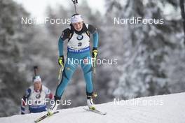 03.12.2016, Oestersund, Sweden, (SWE): Justine Braisaz (FRA) - IBU world cup biathlon, sprint women, Oestersund (SWE). www.nordicfocus.com. © Manzoni/NordicFocus. Every downloaded picture is fee-liable.