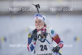 03.12.2016, Oestersund, Sweden, (SWE): Tiril Eckhoff (NOR) - IBU world cup biathlon, sprint women, Oestersund (SWE). www.nordicfocus.com. © Manzoni/NordicFocus. Every downloaded picture is fee-liable.