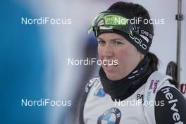 03.12.2016, Oestersund, Sweden, (SWE): Lena Haecki (SUI) - IBU world cup biathlon, sprint women, Oestersund (SWE). www.nordicfocus.com. © Manzoni/NordicFocus. Every downloaded picture is fee-liable.