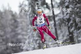 03.12.2016, Oestersund, Sweden, (SWE): Darya Yurkevich (BLR) - IBU world cup biathlon, sprint women, Oestersund (SWE). www.nordicfocus.com. © Manzoni/NordicFocus. Every downloaded picture is fee-liable.
