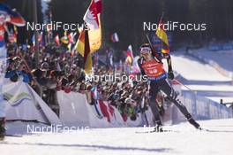10.12.2016, Pokljuka, Slovenia (SLO): Dominik Windisch (ITA) -  IBU world cup biathlon, pursuit men, Pokljuka (SLO). www.nordicfocus.com. © Manzoni/NordicFocus. Every downloaded picture is fee-liable.