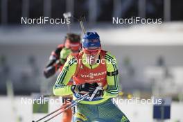 10.12.2016, Pokljuka, Slovenia (SLO): Sebastian Samuelsson (SWE) -  IBU world cup biathlon, pursuit men, Pokljuka (SLO). www.nordicfocus.com. © Manzoni/NordicFocus. Every downloaded picture is fee-liable.