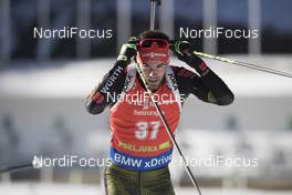 10.12.2016, Pokljuka, Slovenia (SLO): Matthias Dorfer (GER) -  IBU world cup biathlon, pursuit men, Pokljuka (SLO). www.nordicfocus.com. © Manzoni/NordicFocus. Every downloaded picture is fee-liable.