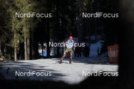 11.12.2016, Pokljuka, Slovenia (SLO): Matthias Dorfer (GER) -  IBU world cup biathlon, relay men, Pokljuka (SLO). www.nordicfocus.com. © Manzoni/NordicFocus. Every downloaded picture is fee-liable.