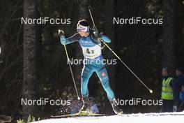 11.12.2016, Pokljuka, Slovenia (SLO): Quentin Fillon Maillet (FRA) -  IBU world cup biathlon, relay men, Pokljuka (SLO). www.nordicfocus.com. © Manzoni/NordicFocus. Every downloaded picture is fee-liable.