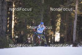 11.12.2016, Pokljuka, Slovenia (SLO): Erik Lesser (GER) -  IBU world cup biathlon, relay men, Pokljuka (SLO). www.nordicfocus.com. © Manzoni/NordicFocus. Every downloaded picture is fee-liable.