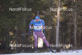 11.12.2016, Pokljuka, Slovenia (SLO): Maxim Tsvetkov (RUS) -  IBU world cup biathlon, relay men, Pokljuka (SLO). www.nordicfocus.com. © Manzoni/NordicFocus. Every downloaded picture is fee-liable.