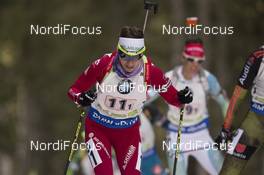 11.12.2016, Pokljuka, Slovenia (SLO): Nadezhda Skardino (BLR) -  IBU world cup biathlon, relay women, Pokljuka (SLO). www.nordicfocus.com. © Manzoni/NordicFocus. Every downloaded picture is fee-liable.