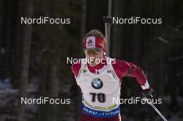 09.12.2016, Pokljuka, Slovenia (SLO): Scott Gow (CAN) -  IBU world cup biathlon, sprint men, Pokljuka (SLO). www.nordicfocus.com. © Manzoni/NordicFocus. Every downloaded picture is fee-liable.