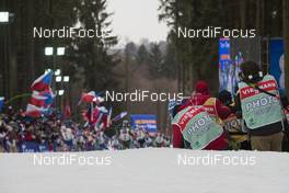 18.12.2016, Nove Mesto, Czech Republic (CZE): Event Feature: Track Feature with photographers waiting for the field - IBU world cup biathlon, mass men, Nove Mesto (CZE). www.nordicfocus.com. © Manzoni/NordicFocus. Every downloaded picture is fee-liable.