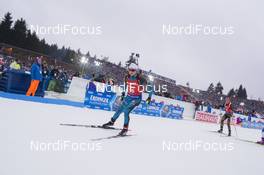 18.12.2016, Nove Mesto, Czech Republic (CZE): Anais Chevalier (FRA) - IBU world cup biathlon, mass women, Nove Mesto (CZE). www.nordicfocus.com. © Manzoni/NordicFocus. Every downloaded picture is fee-liable.