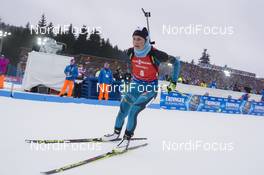 18.12.2016, Nove Mesto, Czech Republic (CZE): Justine Braisaz (FRA) - IBU world cup biathlon, mass women, Nove Mesto (CZE). www.nordicfocus.com. © Manzoni/NordicFocus. Every downloaded picture is fee-liable.