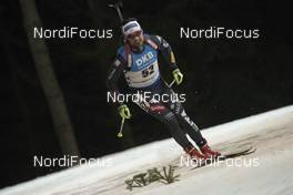 15.12.2016, Nove Mesto, Czech Republic (CZE): Thomas Bormolini (ITA) - IBU world cup biathlon, sprint men, Nove Mesto (CZE). www.nordicfocus.com. © Manzoni/NordicFocus. Every downloaded picture is fee-liable.