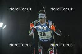 15.12.2016, Nove Mesto, Czech Republic (CZE): Julian Eberhard (AUT) - IBU world cup biathlon, sprint men, Nove Mesto (CZE). www.nordicfocus.com. © Manzoni/NordicFocus. Every downloaded picture is fee-liable.