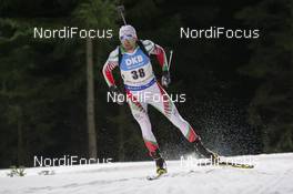15.12.2016, Nove Mesto, Czech Republic (CZE): Vladimir Iliev (BUL) - IBU world cup biathlon, sprint men, Nove Mesto (CZE). www.nordicfocus.com. © Manzoni/NordicFocus. Every downloaded picture is fee-liable.