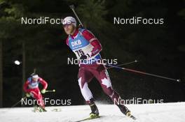 15.12.2016, Nove Mesto, Czech Republic (CZE): Macx Davies (CAN) - IBU world cup biathlon, sprint men, Nove Mesto (CZE). www.nordicfocus.com. © Manzoni/NordicFocus. Every downloaded picture is fee-liable.