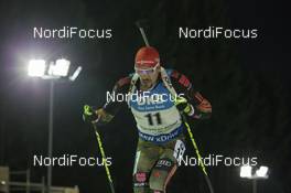 15.12.2016, Nove Mesto, Czech Republic (CZE): Arnd Peiffer (GER) - IBU world cup biathlon, sprint men, Nove Mesto (CZE). www.nordicfocus.com. © Manzoni/NordicFocus. Every downloaded picture is fee-liable.
