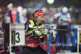 16.12.2016, Nove Mesto, Czech Republic (CZE): Laura Dahlmeier (GER) - IBU world cup biathlon, sprint women, Nove Mesto (CZE). www.nordicfocus.com. © Manzoni/NordicFocus. Every downloaded picture is fee-liable.