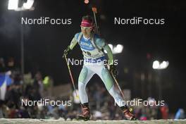 16.12.2016, Nove Mesto, Czech Republic (CZE): Teja Gregorin (SLO) - IBU world cup biathlon, sprint women, Nove Mesto (CZE). www.nordicfocus.com. © Manzoni/NordicFocus. Every downloaded picture is fee-liable.