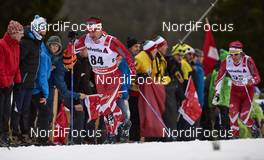 02.01.2016, Lenzerheide, Switzerland (SUI): Ivan Babikov (CAN), Devon Kershaw (CAN), (l-r)  - FIS world cup cross-country, tour de ski, mass men, Lenzerheide (SUI). www.nordicfocus.com. © Felgenhauer/NordicFocus. Every downloaded picture is fee-liable.