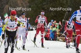 02.01.2016, Lenzerheide, Switzerland (SUI): Len Valjas (CAN) - FIS world cup cross-country, tour de ski, mass men, Lenzerheide (SUI). www.nordicfocus.com. © Felgenhauer/NordicFocus. Every downloaded picture is fee-liable.