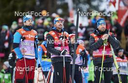 02.01.2016, Lenzerheide, Switzerland (SUI): coaches at the uphill   - FIS world cup cross-country, tour de ski, mass men, Lenzerheide (SUI). www.nordicfocus.com. © Felgenhauer/NordicFocus. Every downloaded picture is fee-liable.