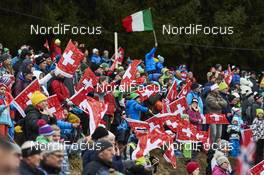 02.01.2016, Lenzerheide, Switzerland (SUI): suisse fans   - FIS world cup cross-country, tour de ski, mass men, Lenzerheide (SUI). www.nordicfocus.com. © Felgenhauer/NordicFocus. Every downloaded picture is fee-liable.