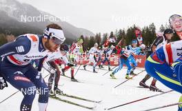 02.01.2016, Lenzerheide, Switzerland (SUI): athletes in the uphill   - FIS world cup cross-country, tour de ski, mass men, Lenzerheide (SUI). www.nordicfocus.com. © Felgenhauer/NordicFocus. Every downloaded picture is fee-liable.