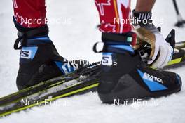 02.01.2016, Lenzerheide, Switzerland (SUI): Alex Harvey (CAN),  with his new Prolink binding system  - FIS world cup cross-country, tour de ski, mass men, Lenzerheide (SUI). www.nordicfocus.com. © Felgenhauer/NordicFocus. Every downloaded picture is fee-liable.