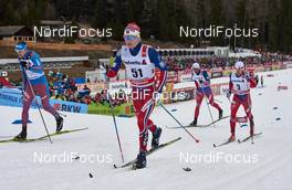 02.01.2016, Lenzerheide, Switzerland (SUI): Sjur Roethe (NOR), Finn Haagen Krogh (NOR), (l-r)  - FIS world cup cross-country, tour de ski, mass men, Lenzerheide (SUI). www.nordicfocus.com. © Felgenhauer/NordicFocus. Every downloaded picture is fee-liable.