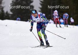 02.01.2016, Lenzerheide, Switzerland (SUI): Maurice Manificat (FRA) - FIS world cup cross-country, tour de ski, mass men, Lenzerheide (SUI). www.nordicfocus.com. © Felgenhauer/NordicFocus. Every downloaded picture is fee-liable.
