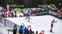02.01.2016, Lenzerheide, Switzerland (SUI): Francesco De Fabiani (ITA) - FIS world cup cross-country, tour de ski, mass men, Lenzerheide (SUI). www.nordicfocus.com. © Felgenhauer/NordicFocus. Every downloaded picture is fee-liable.