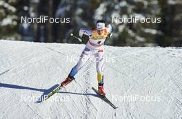 03.01.2016, Lenzerheide, Switzerland (SUI): Charlotte Kalla (SWE) - FIS world cup cross-country, tour de ski, pursuit women, Lenzerheide (SUI). www.nordicfocus.com. © Felgenhauer/NordicFocus. Every downloaded picture is fee-liable.