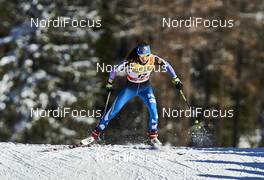 03.01.2016, Lenzerheide, Switzerland (SUI): Laura Mononen (FIN) - FIS world cup cross-country, tour de ski, pursuit women, Lenzerheide (SUI). www.nordicfocus.com. © Felgenhauer/NordicFocus. Every downloaded picture is fee-liable.