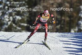 03.01.2016, Lenzerheide, Switzerland (SUI): Teresa Stadlober (AUT) - FIS world cup cross-country, tour de ski, pursuit women, Lenzerheide (SUI). www.nordicfocus.com. © Felgenhauer/NordicFocus. Every downloaded picture is fee-liable.