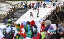 05.01.2016, Oberstdorf, Germany (GER): Niklas Dyrhaug (NOR), Emil Iversen (NOR), (l-r)  - FIS world cup cross-country, tour de ski, individual sprint, Oberstdorf (GER). www.nordicfocus.com. © Felgenhauer/NordicFocus. Every downloaded picture is fee-liable.