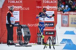 08.01.2016, Cortina-Toblach, Italy (ITA): Adrien Backscheider (FRA) - FIS world cup cross-country, tour de ski, 10km men, Cortina-Toblach (ITA). www.nordicfocus.com. © Felgenhauer/NordicFocus. Every downloaded picture is fee-liable.