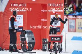 08.01.2016, Cortina-Toblach, Italy (ITA): Jonas Baumann (SUI) - FIS world cup cross-country, tour de ski, 10km men, Cortina-Toblach (ITA). www.nordicfocus.com. © Felgenhauer/NordicFocus. Every downloaded picture is fee-liable.