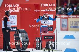 08.01.2016, Cortina-Toblach, Italy (ITA): Andrey Larkov (RUS) - FIS world cup cross-country, tour de ski, 10km men, Cortina-Toblach (ITA). www.nordicfocus.com. © Felgenhauer/NordicFocus. Every downloaded picture is fee-liable.