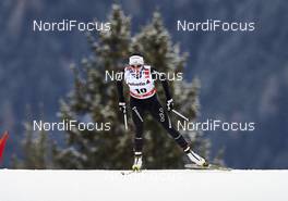 08.01.2016, Cortina-Toblach, Italy (ITA): Nathalie Von Siebenthal (SUI) - FIS world cup cross-country, tour de ski, 5km women, Cortina-Toblach (ITA). www.nordicfocus.com. © Felgenhauer/NordicFocus. Every downloaded picture is fee-liable.
