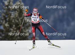 08.01.2016, Cortina-Toblach, Italy (ITA): Teresa Stadlober (AUT) - FIS world cup cross-country, tour de ski, 5km women, Cortina-Toblach (ITA). www.nordicfocus.com. © Felgenhauer/NordicFocus. Every downloaded picture is fee-liable.