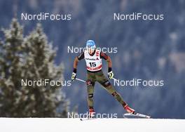 08.01.2016, Cortina-Toblach, Italy (ITA): Stefanie Boehler (GER) - FIS world cup cross-country, tour de ski, 5km women, Cortina-Toblach (ITA). www.nordicfocus.com. © Felgenhauer/NordicFocus. Every downloaded picture is fee-liable.