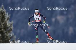 08.01.2016, Cortina-Toblach, Italy (ITA): Ilaria Debertolis (ITA) - FIS world cup cross-country, tour de ski, 5km women, Cortina-Toblach (ITA). www.nordicfocus.com. © Felgenhauer/NordicFocus. Every downloaded picture is fee-liable.