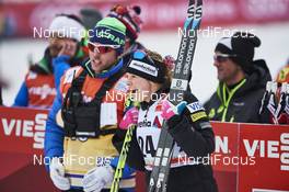 08.01.2016, Cortina-Toblach, Italy (ITA): Jessica Diggins (USA) - FIS world cup cross-country, tour de ski, 5km women, Cortina-Toblach (ITA). www.nordicfocus.com. © Felgenhauer/NordicFocus. Every downloaded picture is fee-liable.