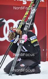 08.01.2016, Cortina-Toblach, Italy (ITA): Jessica Diggins (USA) - FIS world cup cross-country, tour de ski, 5km women, Cortina-Toblach (ITA). www.nordicfocus.com. © Felgenhauer/NordicFocus. Every downloaded picture is fee-liable.